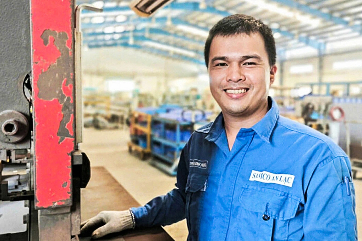 Nguyễn Thanh Phong là một trong 45 điển hình nhận giải thưởng Nguyễn Văn Trỗi năm 2024 – Ảnh: K.A.