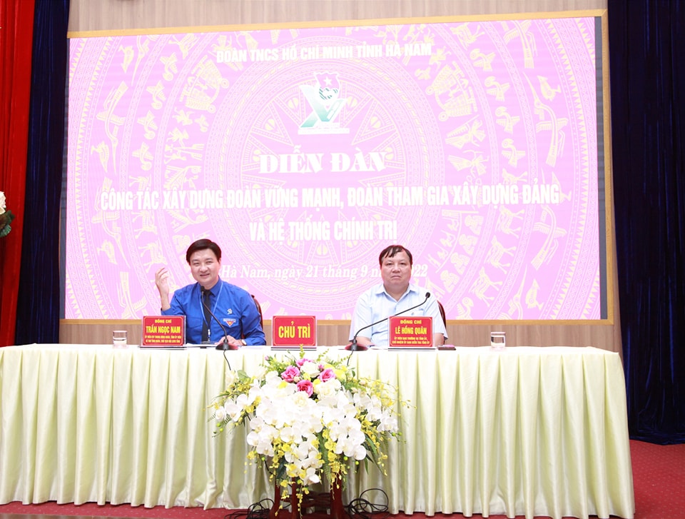 Sôi nổi các diễn đàn tại đại hội đoàn TNCS Hồ Chí Minh tỉnh Hà Nam lần thứ XV, nhiệm kỳ 2022 - 2027