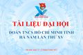 Thực hiện Nghị quyết Đại hội đại biểu Đoàn TNCS Hồ Chí Minh tỉnh Hà Nam, lần thứ XV, nhiệm kỳ 2022-2027