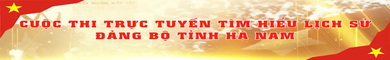 Cuộc thi trực tuyến tìm hiểu lịch sử Đảng bộ tỉnh