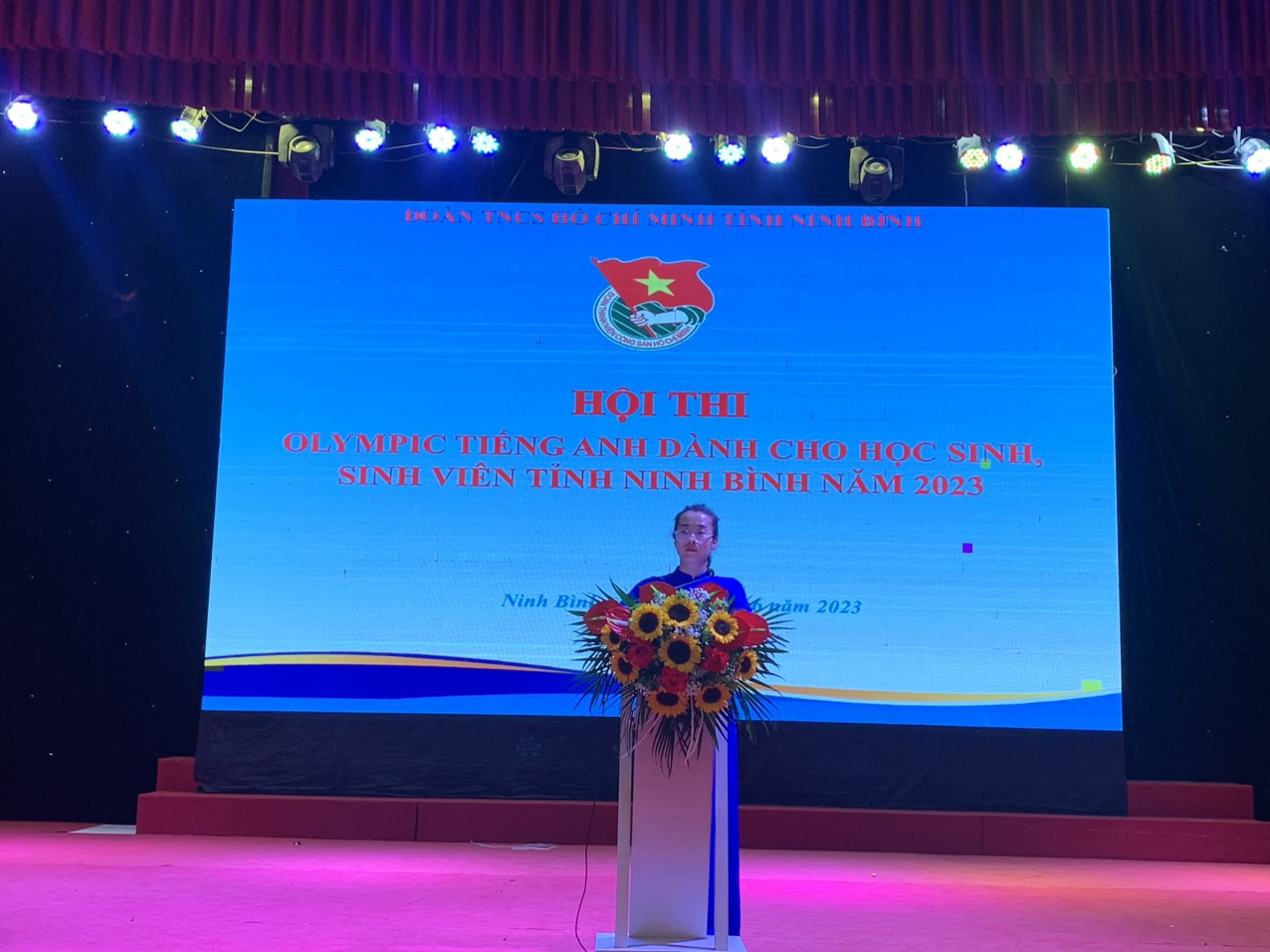 Tổ chức Hội thi Olympic Tiếng Anh dành cho học sinh, sinh viên  tỉnh Ninh bình năm 2023