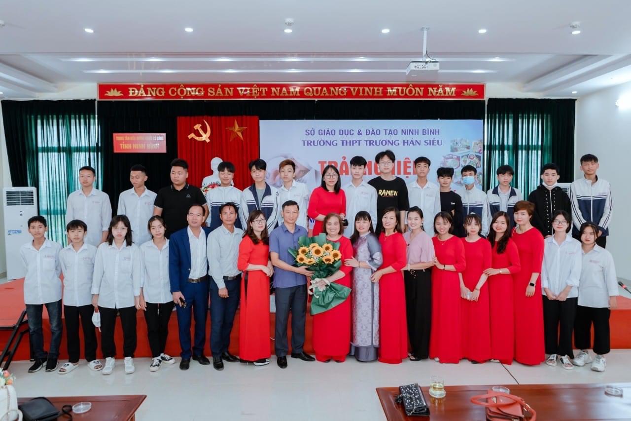 Đoàn trường THPT Trương Hán Siêu triển khai phong trào “Học sinh 3 tốt”