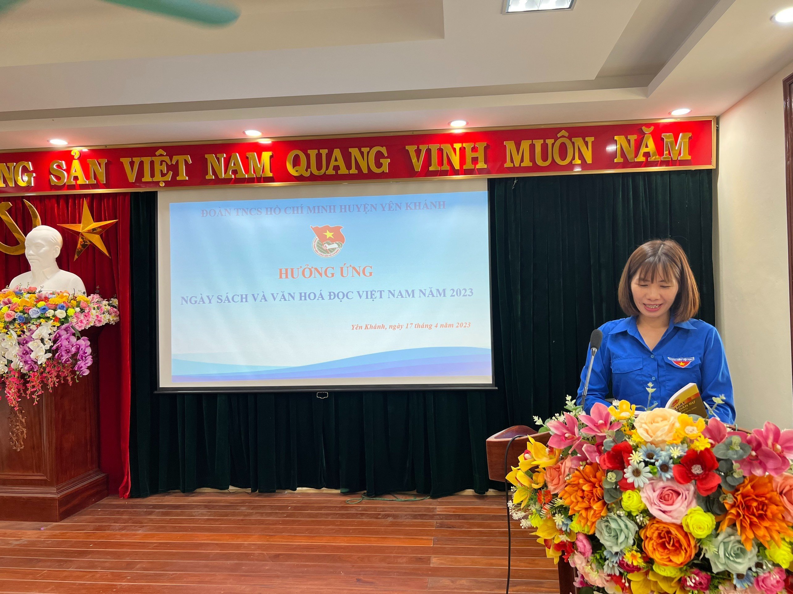 Huyện đoàn Yên Khánh tổ chức Ngày hội đọc sách năm 2023