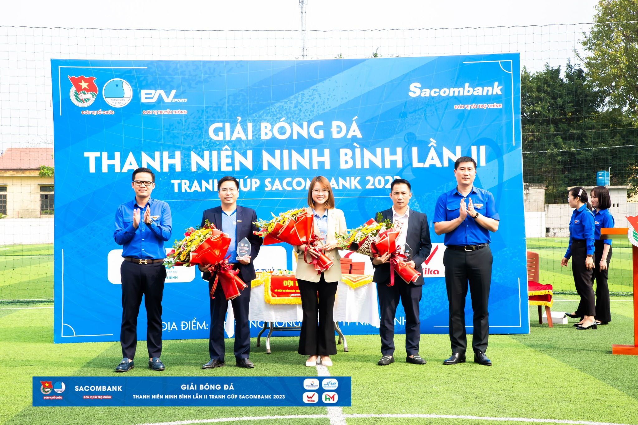 Khai mạc Giải bóng đá Thanh niên Ninh Bình lần II, năm 2023