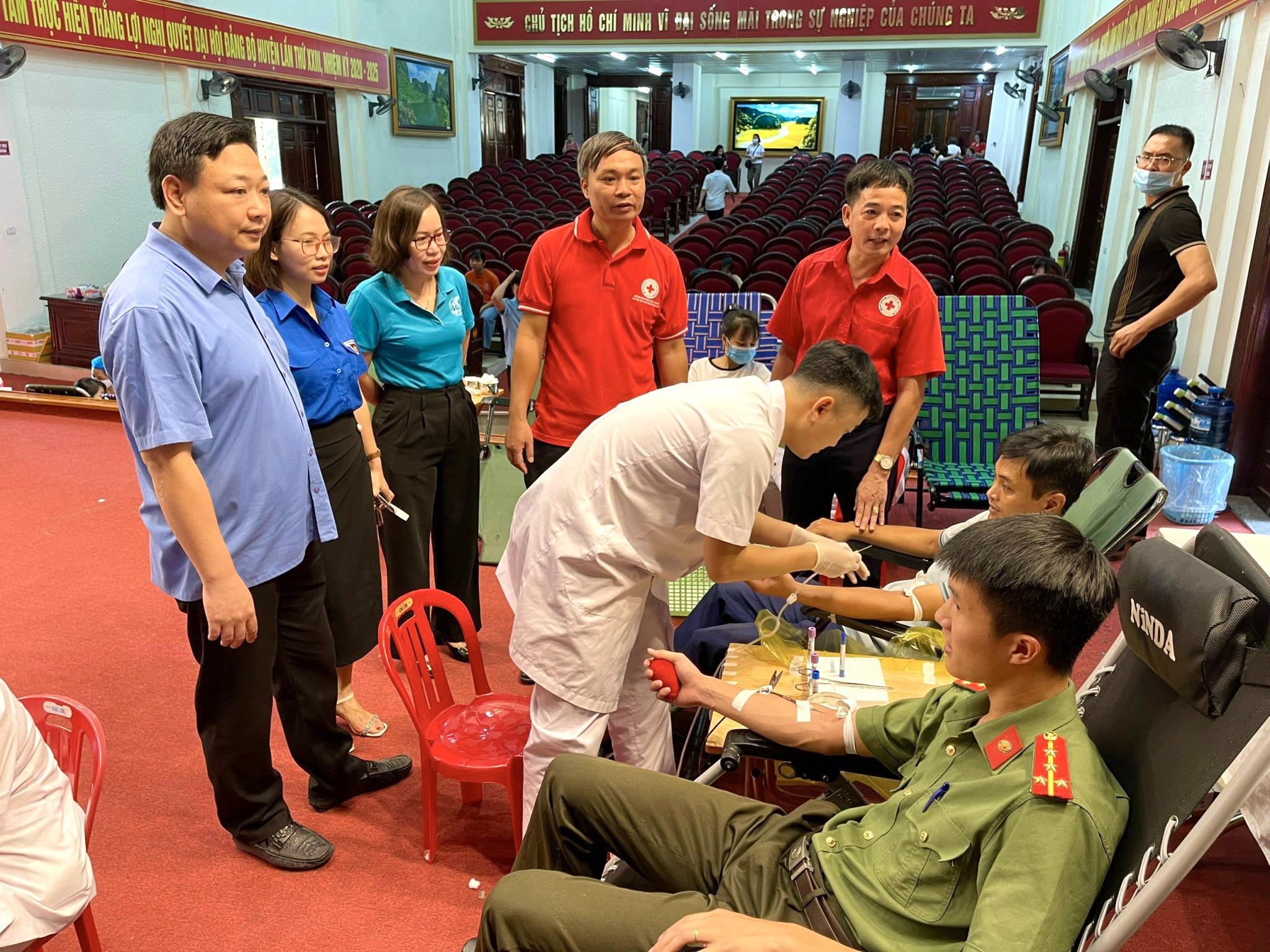 Huyện Hoa Lư tổ chức Ngày hội hiến máu tình nguyện