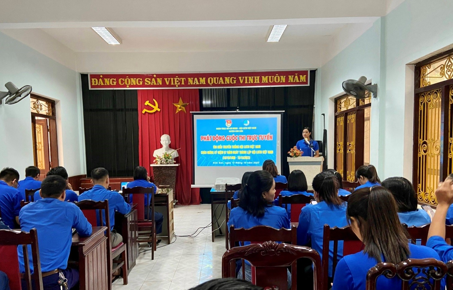 Kim Sơn: Phát động Cuộc thi trực tuyến tìm hiểu Truyền thống  Hội Liên hiệp thanh niên Việt Nam