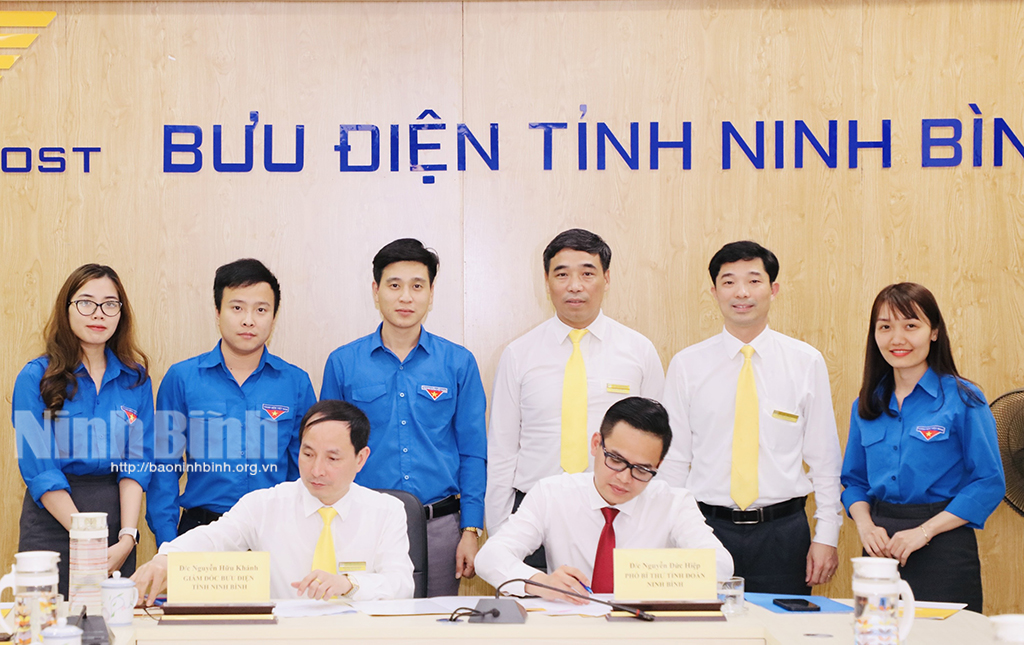 Ký kết thỏa thuận hợp tác giữa Trung ương Đoàn TNCS Hồ Chí Minh và Tổng Công ty Bưu điện Việt Nam