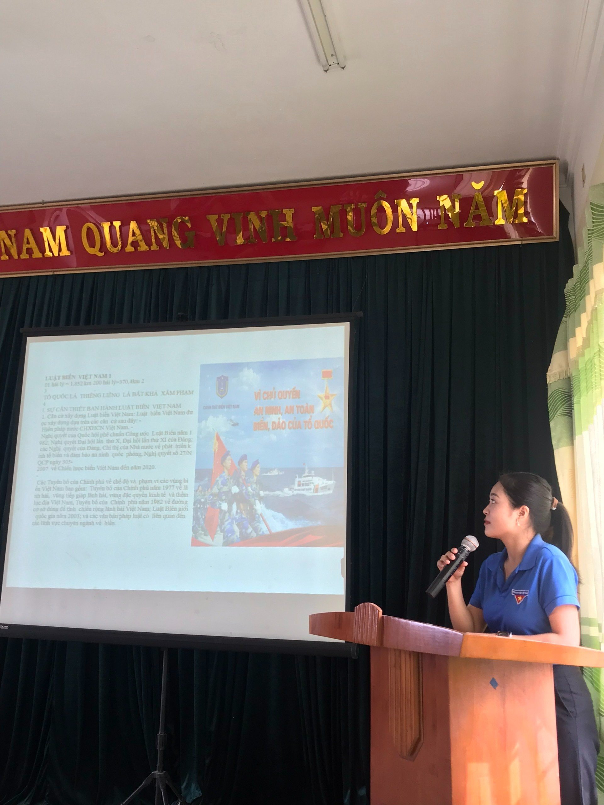 Huyện đoàn Hoa Lư tổ chức Hội nghị tuyên truyền chủ quyền biển đảo, biên giới  cho đoàn viên,thanh niên