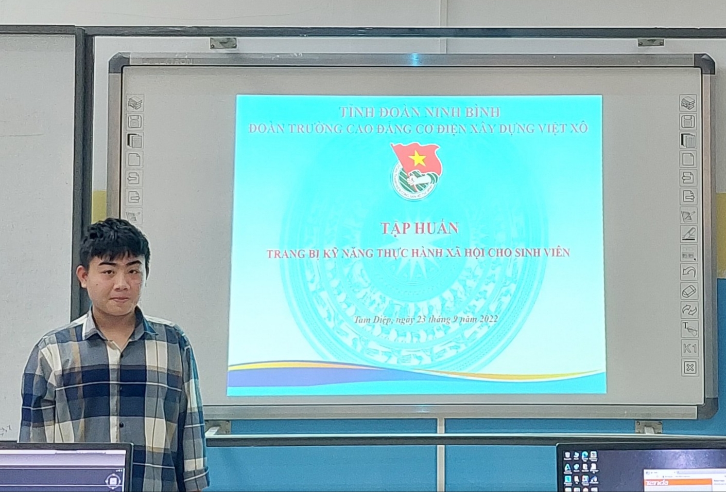 Tập huấn “Trang bị kỹ năng thực hành xã hội cho đoàn viên, sinh viên” năm học 2022 – 2023.